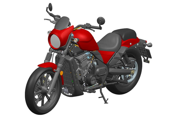Moto Morini 650cc cruiser