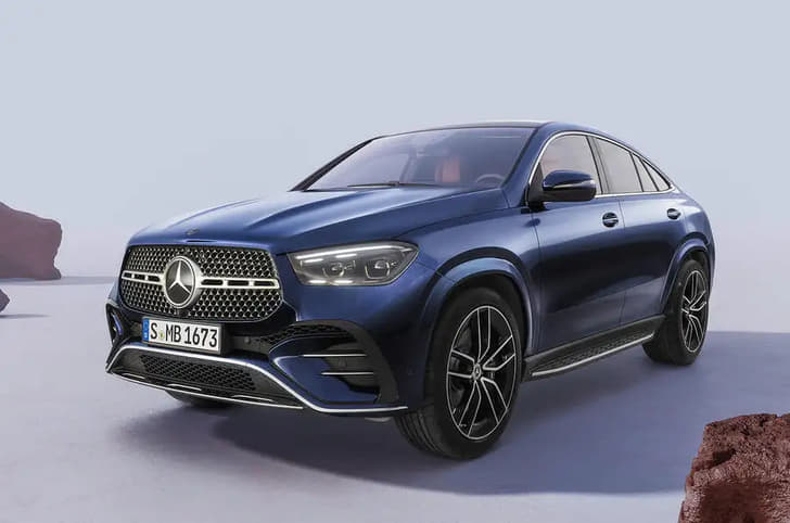 Mercedes-Benz GLE Coupe facelift front quarter