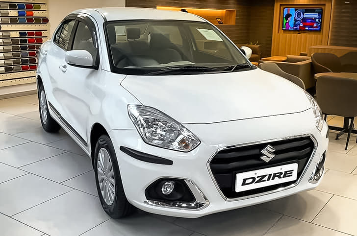 Maruti Dzire front quarter