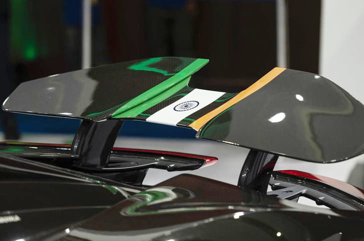 Pininfarina Battista rear wing