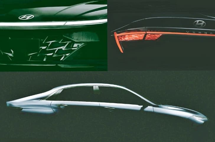 2023 Hyundai Verna teaser images