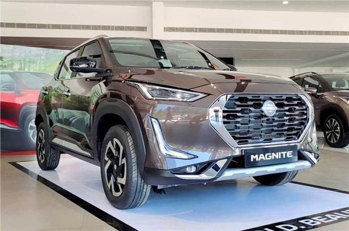 Nissan Magnite front quarter