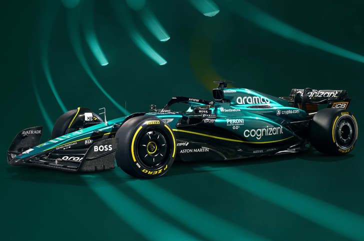 Aston Martin AMR23 F1 car