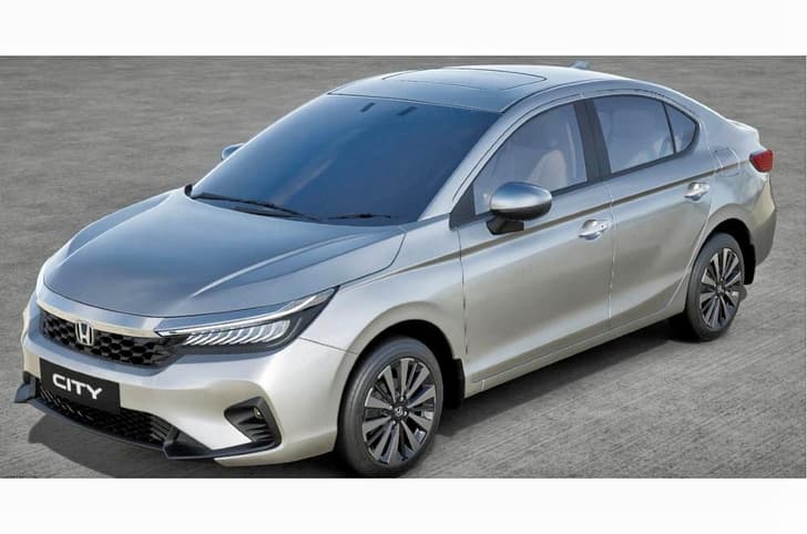 Honda City front quarter