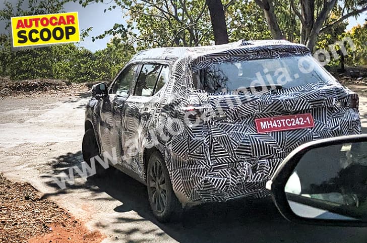 Honda SUV in India rear