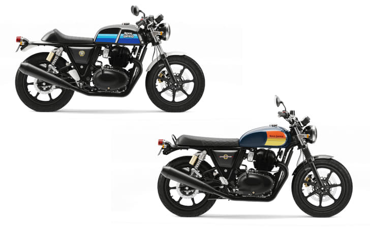 Royal Enfield Interceptor 650, Continental GT 650 alloy wheels, price, colours, features.