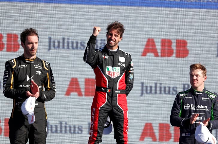 Cape Town Formula E podium