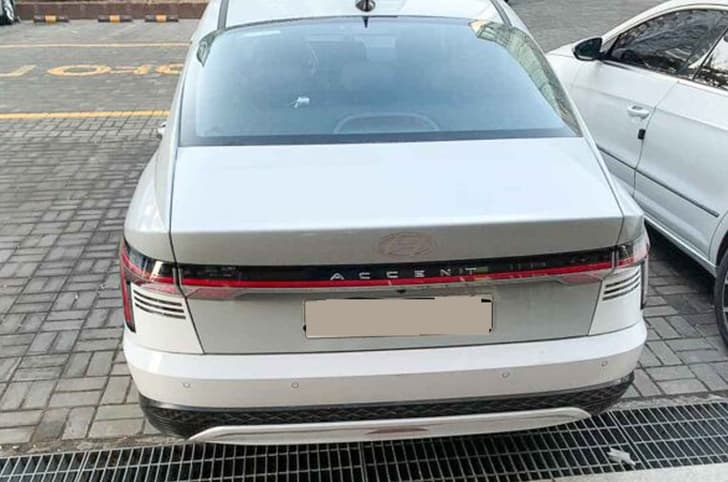 New Hyundai Verna rear