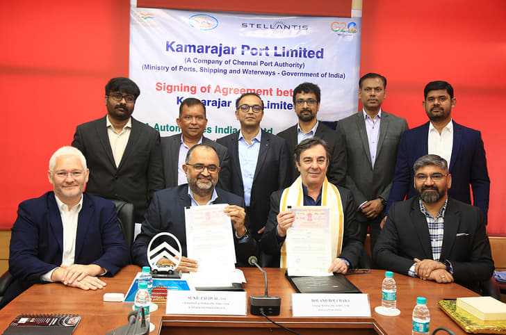 Citroen India, Kamarajar Port Ltd (KPL) MoU