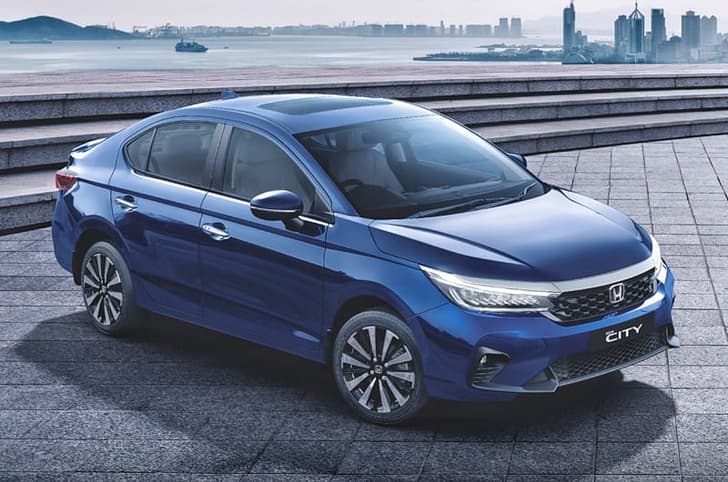 Honda City front quarter