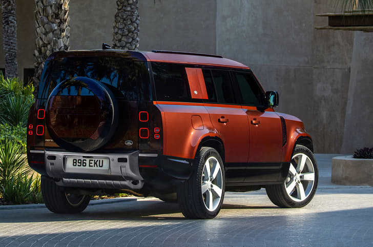Land Rover Defender 130 rear quarter