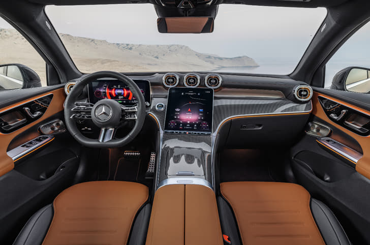 Mercedes-Benz GLC Coupe interior