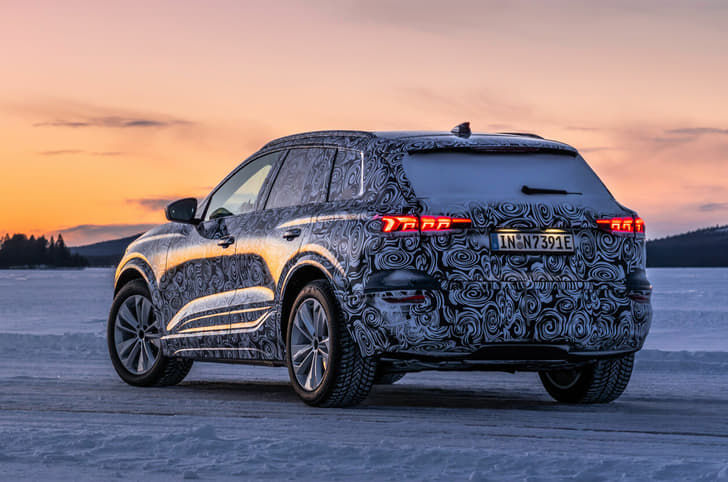 Audi Q6 e-tron rear quarter 