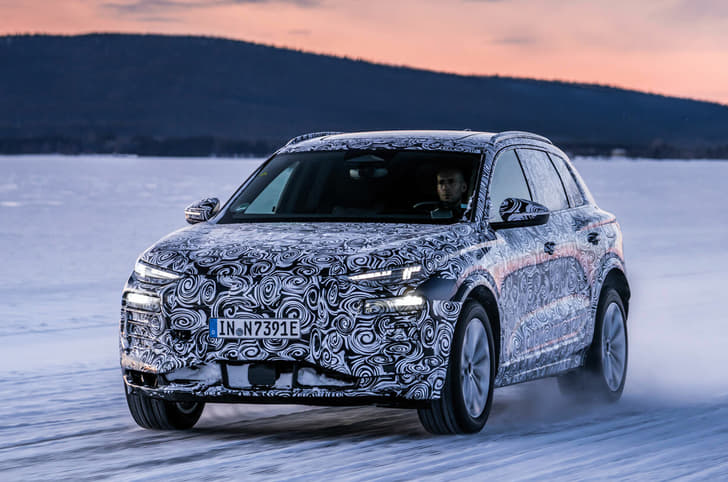 Audi Q6 e-tron front quarter