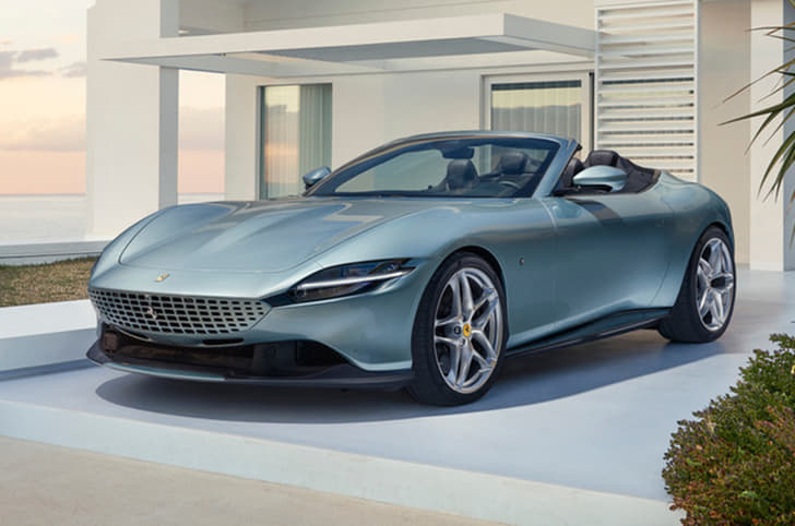 Ferrari Roma Spider front quarter