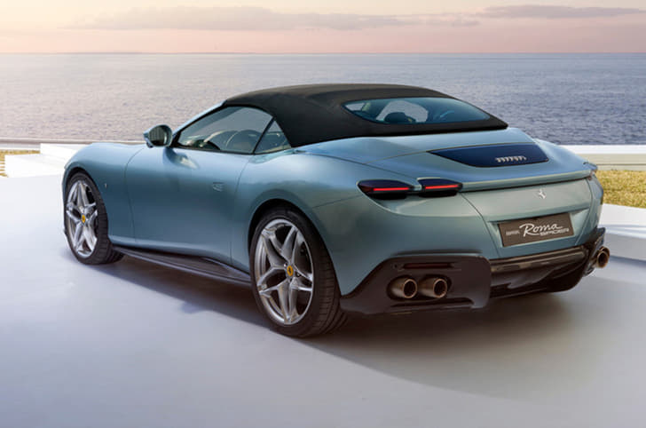 Ferrari Roma Spider rear quarter
