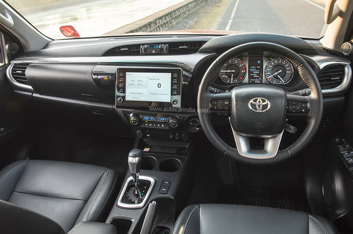 Toyota Hilux interior