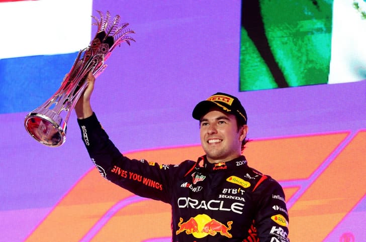 2023 F1 Saudi Arabian GP winner Sergio Perez