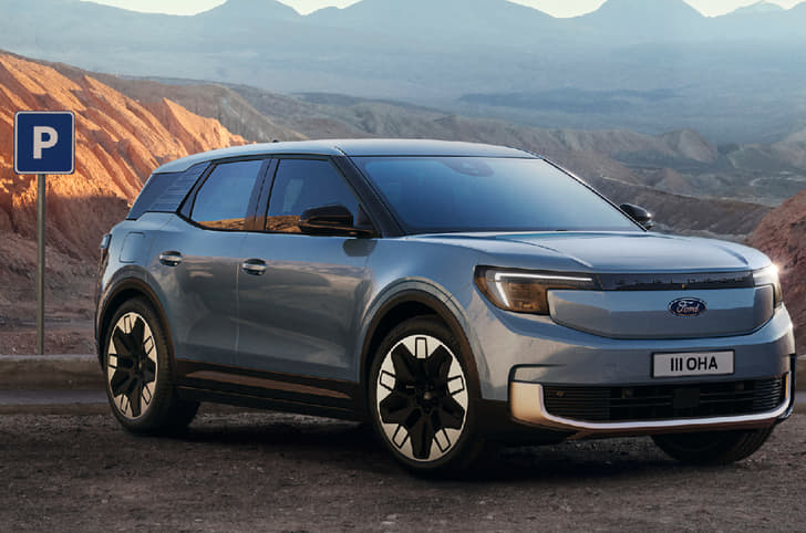 Ford Explorer EV front quarter