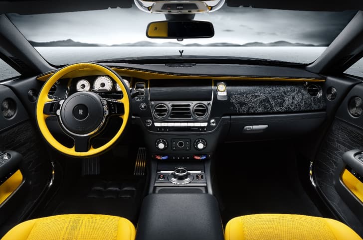 Rolls Royce Wraith Black Arrow dashboard