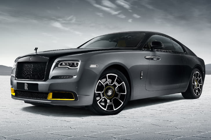 Rolls Royce Wraith Black Arrow front quarter