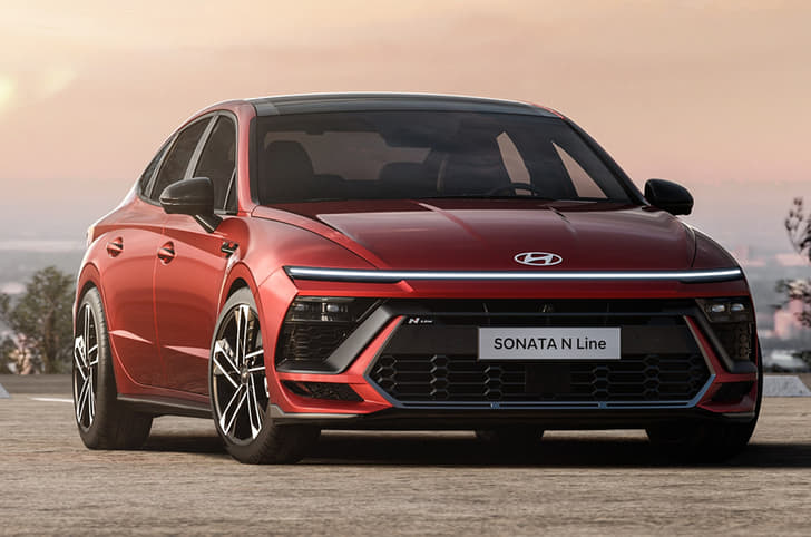 Hyundai Sonata facelift N Line front quarter