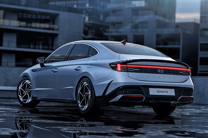 Hyundai Sonata facelift rear