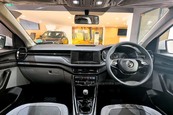 Skoda Kushaq Onyx Edition interior