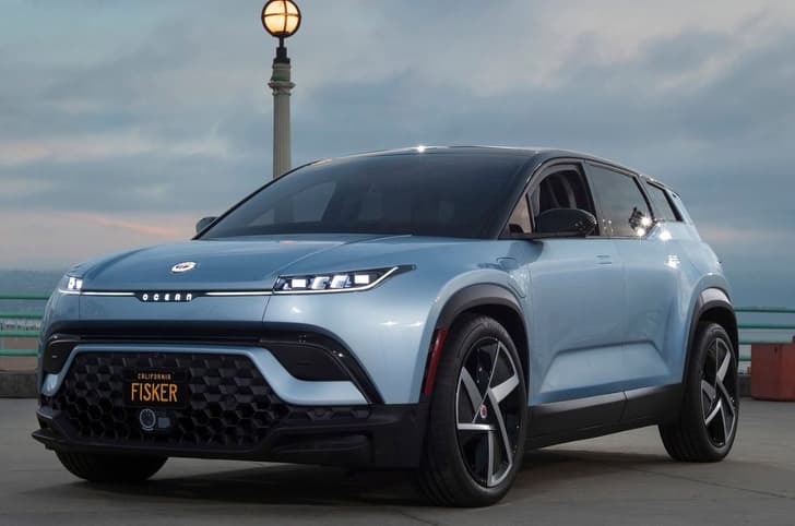Fisker Ocean Electric SUV front 