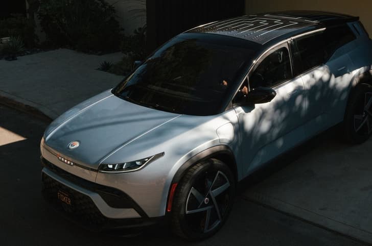 Fisker Ocean Electric SUV solar panel
