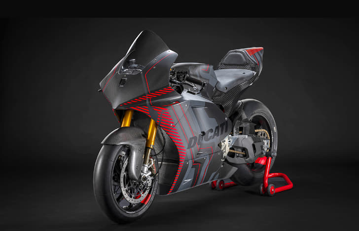 Ducati is evaluating 11kw and 35kw electric bikes.