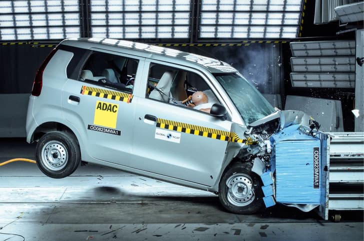 Maruti Suzuki Wagon R GNCAP crash test