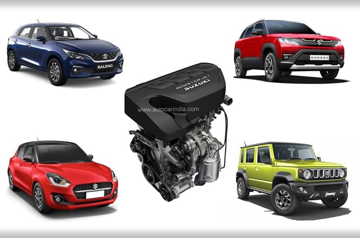 Maruti Baleno, Brezza, Jimny, Swift turbo