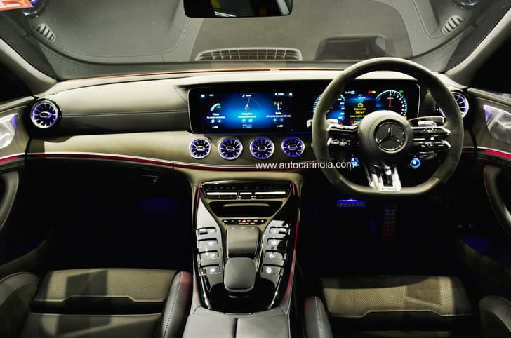 Mercedes AMG GT 63 S E Performance interior