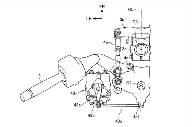 Honda Gold Wing price, self-balancing technology in the works.