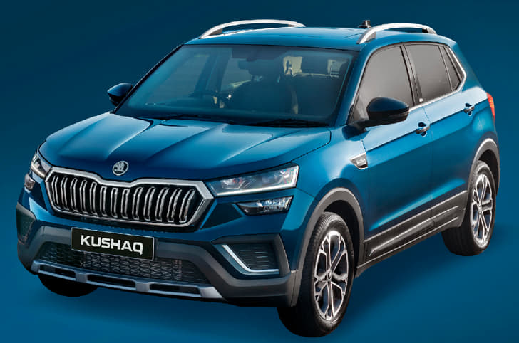 Skoda Kushaq Lava Blue Edition