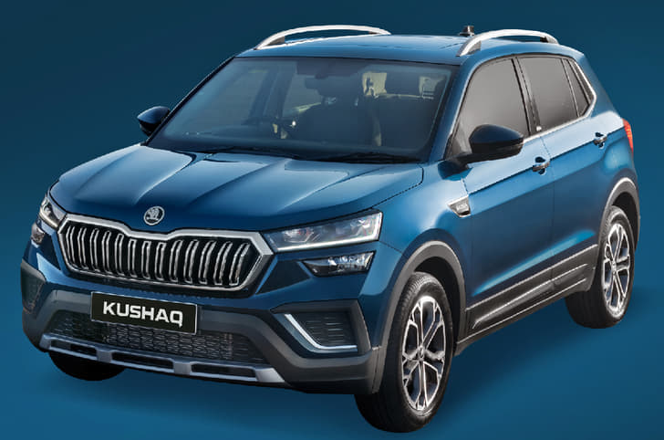 Skoda Kushaq Lava Blue Edition