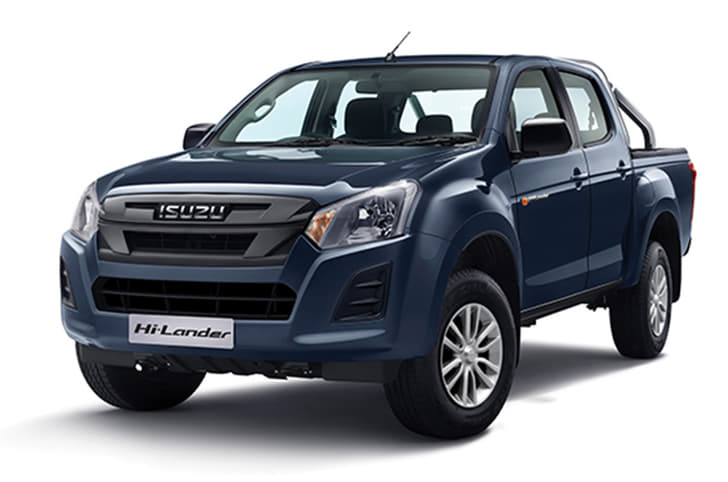 Isuzu Hi-Lander pickup truck front quarter