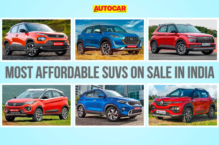 Top 10 most affordable SUVs