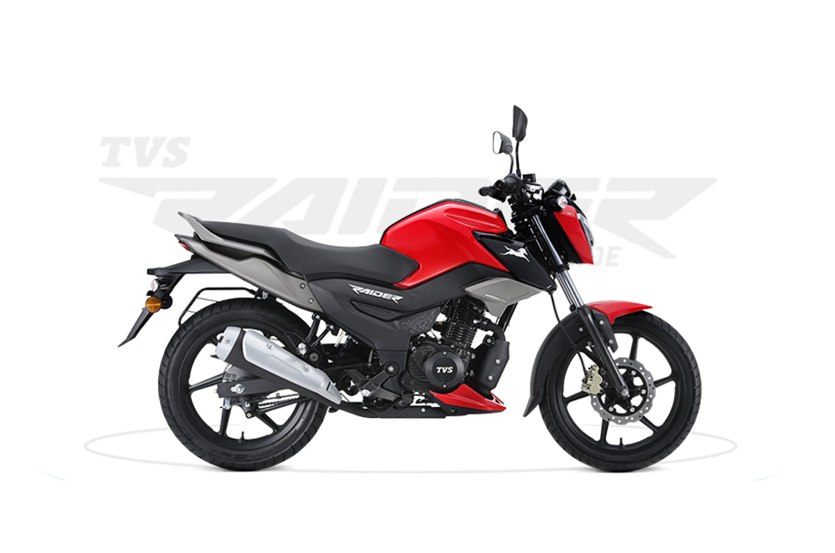 TVS Raider single-piece seat price, features, colours - Introduction ...