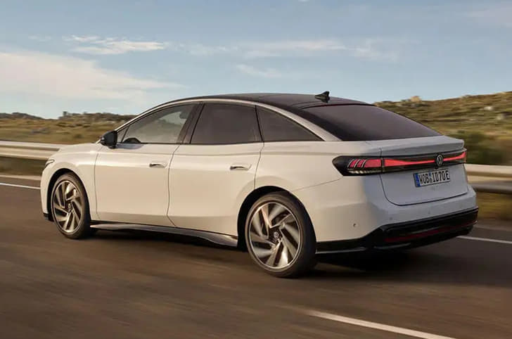 Volkswagen ID 7 rear  quarter