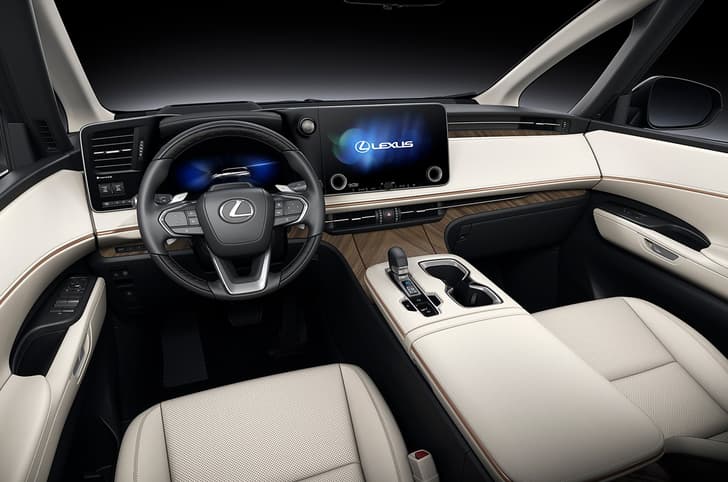 2023 Lexus LM interior dashboard