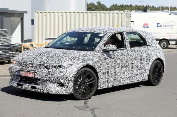 Hyundai Ioniq 5 N spied 