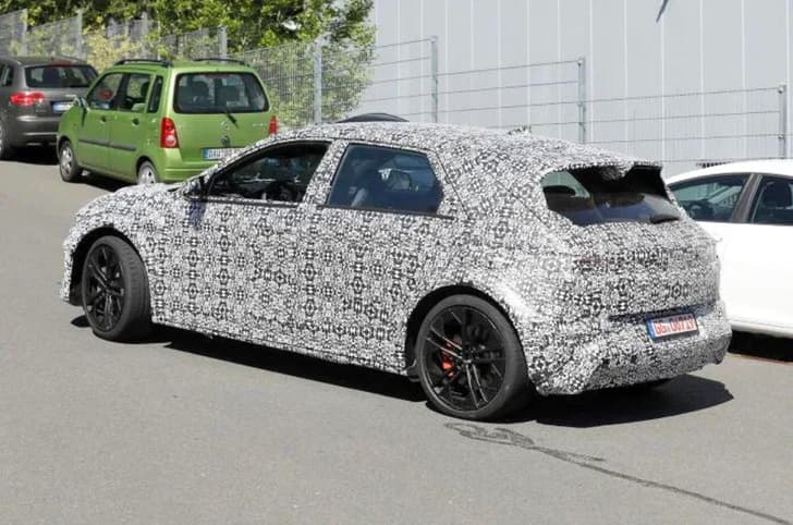 Hyundai Ioniq 5 N spied 