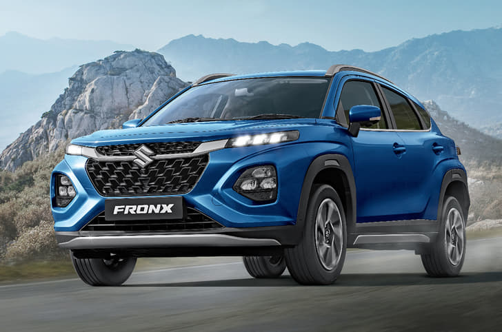 Maruti Suzuki Fronx front quarter