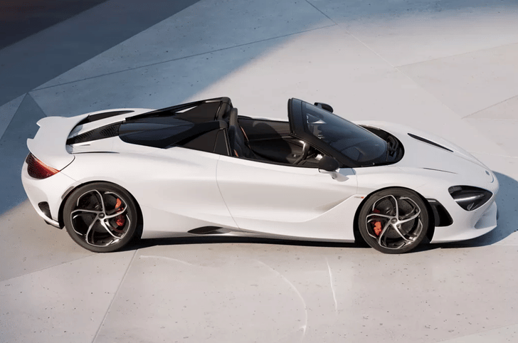 McLaren 750S Spider side
