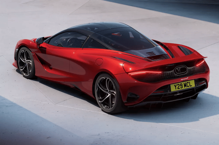 McLaren 750S rear quarter