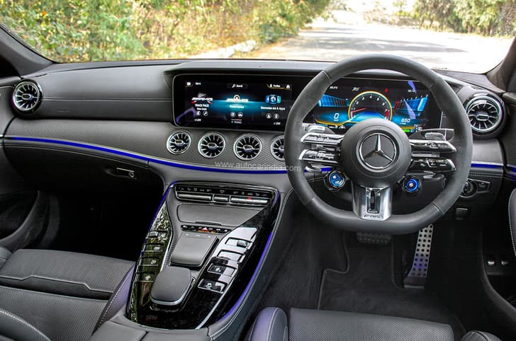 Mercedes AMG GT 63 S E Performance interior
