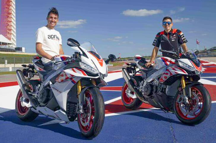 Aprilia RSV4 price, Tuono V4 price, engine, electronics, colours.