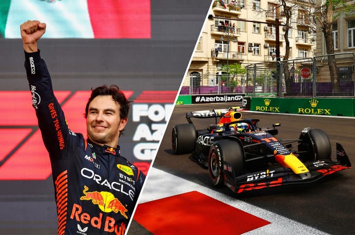 2023 F1 Azerbaijan GP winner Sergio Perez